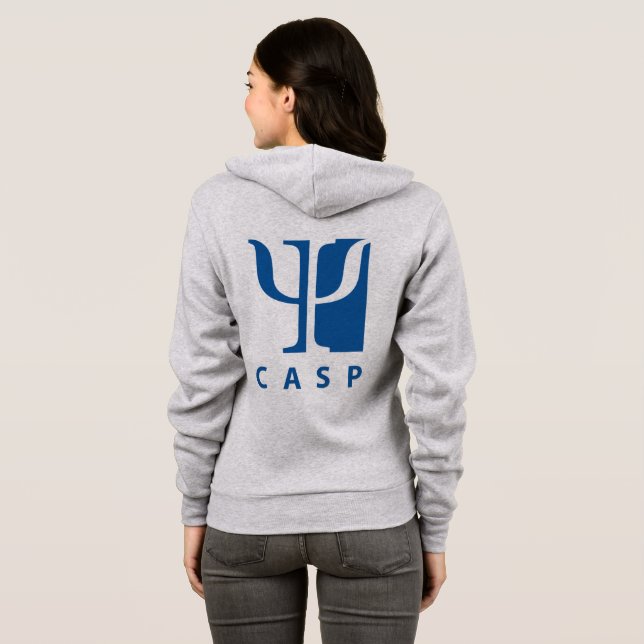 Sudadera CASP Zip Up Hoodie (Reverso completo)