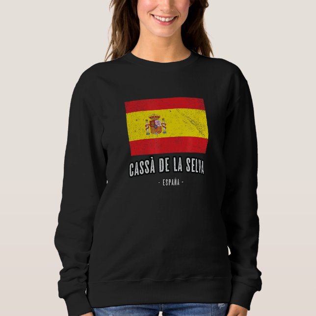 Sudadera Cass De La Selva España Es Bandera City - Bandera  (Anverso)
