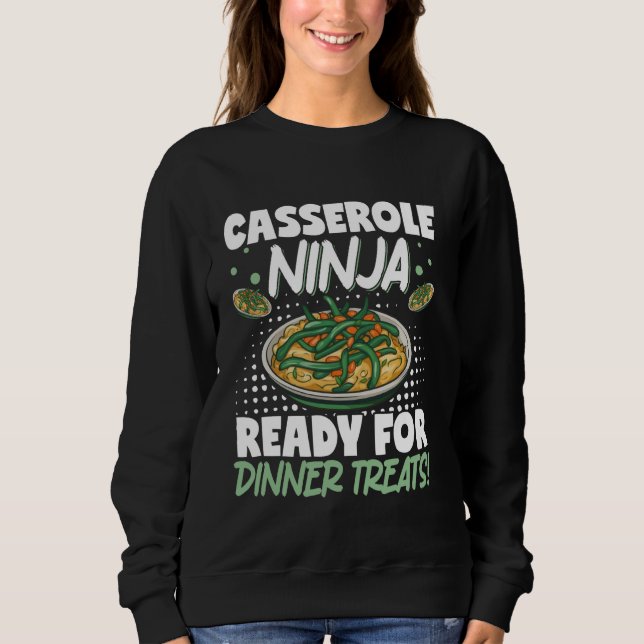 Sudadera Casserola de Bean Verde (Anverso)
