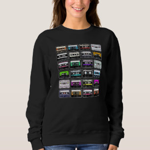 Sudadera Cassette Tapes Mixtapes Radio Music Boom Box Dance