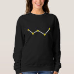 Sudadera Cassiopeia Star Constellation Astronomation Scienc<br><div class="desc">Cassiopeia Star Constellation Astronomation Gift</div>
