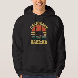 Sudadera Cassowary Babicka Cassowary Lindo Partido Checo Ab