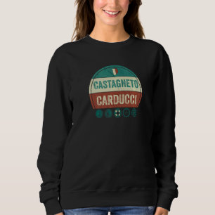 Sudadera Castagneto Carducci Toscana Italia Recuerdo de Vac