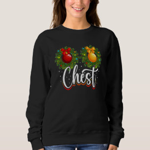 Sudadera Castañas de Navidad para parejas Navidad Castañas