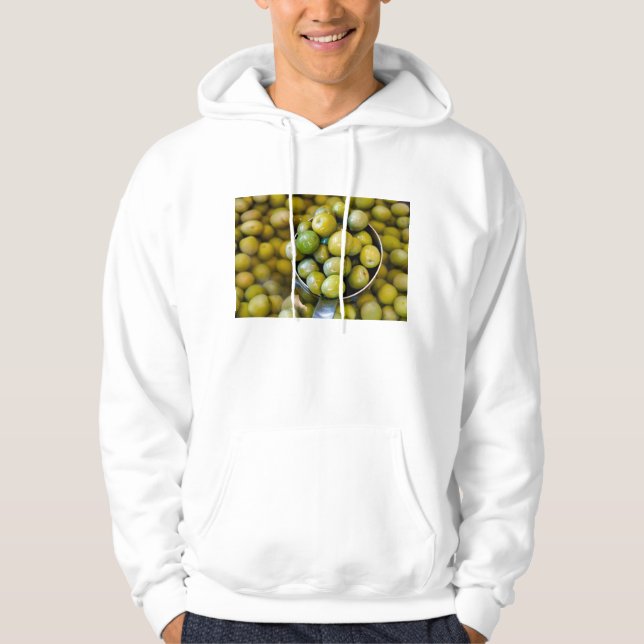 Sudadera Castelvetrano Aceitunas verdes dulces (Anverso)