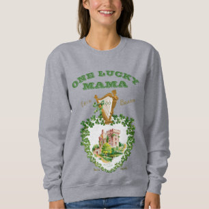 Sudadera Castillo de Blarney de St Patrick Harp Lucky Mama