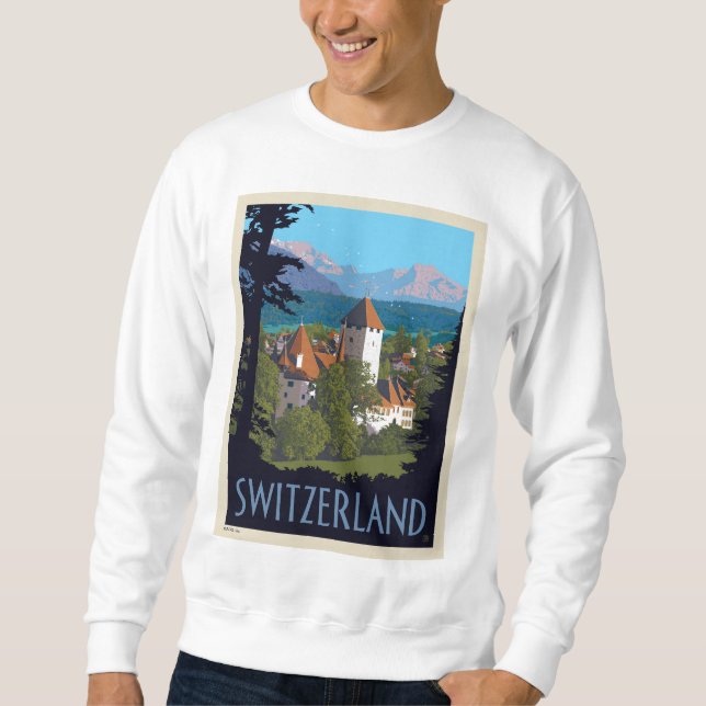 Sudadera Castillo de Chillon | Suiza (Anverso)