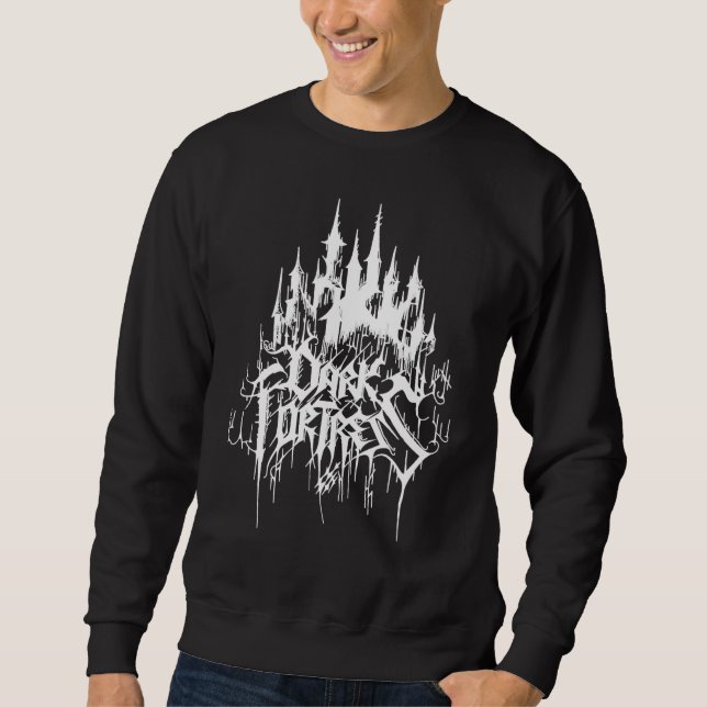 Sudadera Castillo de fortaleza oscura (Anverso)