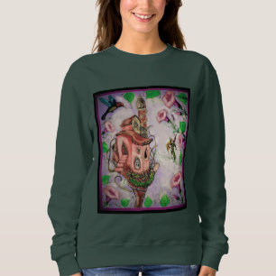 Sudadera Castillo de hadas con Hummingbird