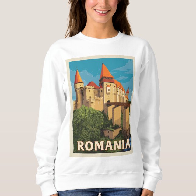 Sudadera Castillo de Peles Rumania (Anverso)