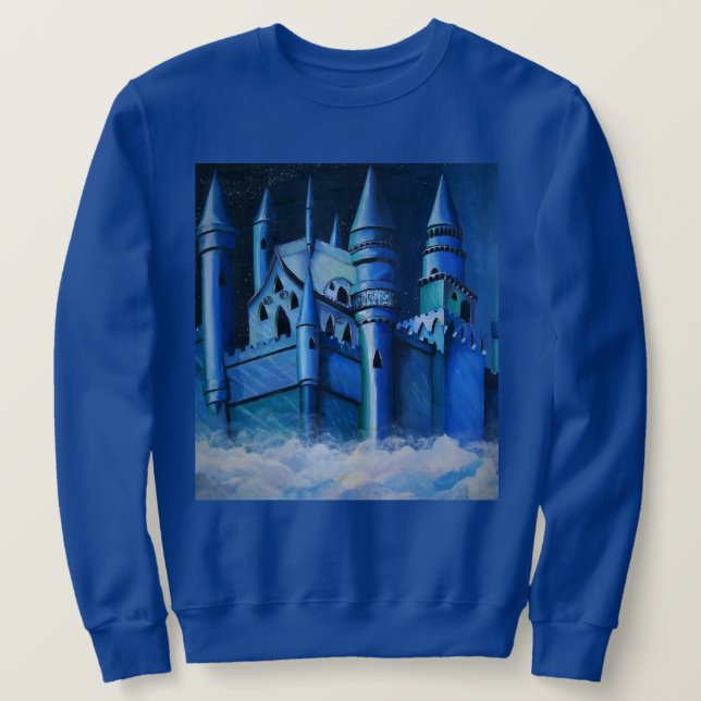 Sudadera Castillo en el cielo (Anverso del diseño)