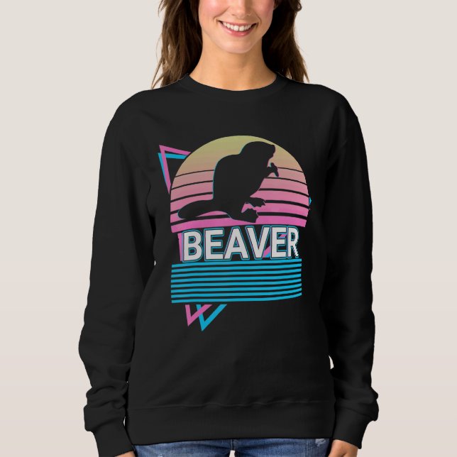 Sudadera Castor Retro (Anverso)