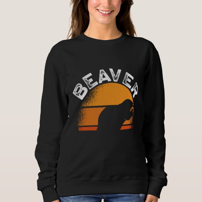 Sudadera Castor Susurrador Parte Trasera Castor (Anverso)
