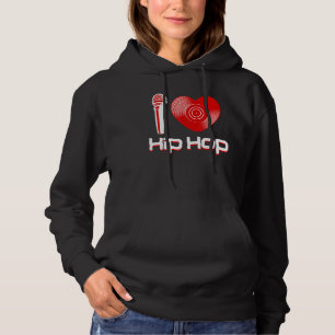 Sudadera Casual Me Encanta El Hip Hop Música Rap Fan Breakd