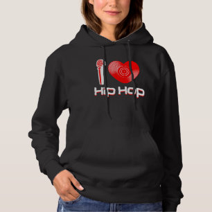 Sudadera Casual Me Encanta El Hip Hop Música Rap Fan Breakd