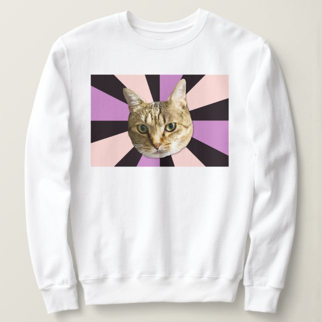 Sudadera cat  (Anverso del diseño)