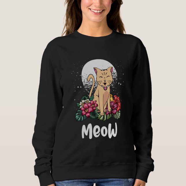 Sudadera Cat Animal Meme Kitten Animal Pun Cat Mom (Anverso)