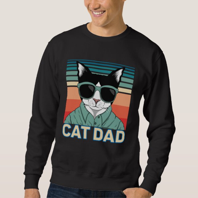 Sudadera Cat Dad (Anverso)