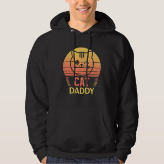 Sudadera Cat Daddy  for Men  Cat Dad Ca Vintage Cat  2