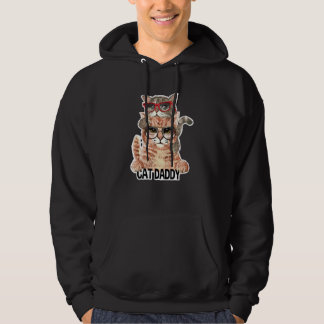Sudadera Cat Daddy Sunancea Al Mejor Papá Gato Hasta Gatito