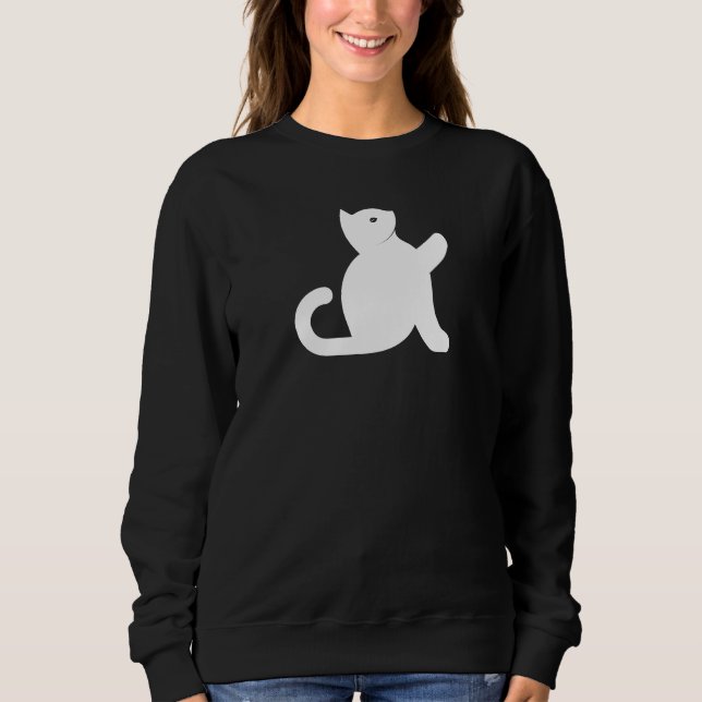 Sudadera Cat Dice Hola (Anverso)
