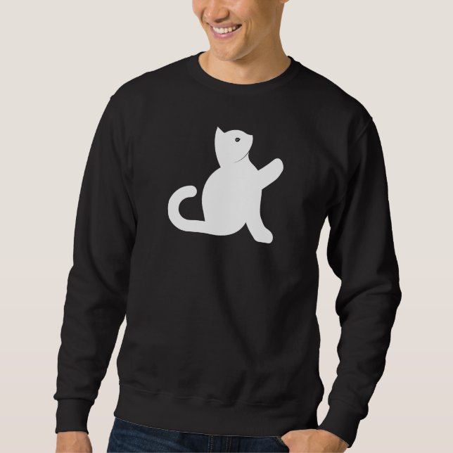 Sudadera Cat Dice Hola (Anverso)