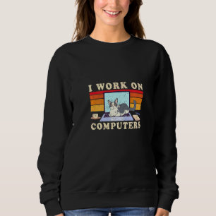 Sudadera Cat En El Equipo En El Que Trabajo En Equipos