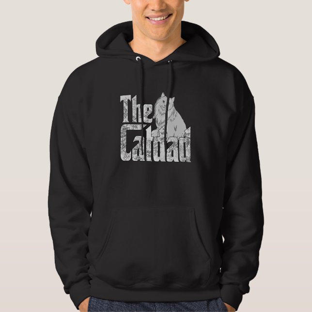 Sudadera Cat Father The Catfather Crazy Cat Dad Papa (Anverso)