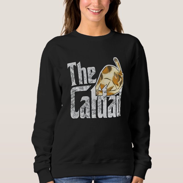 Sudadera Cat Father The Catfather Crazy Cat Dad Papa (Anverso)