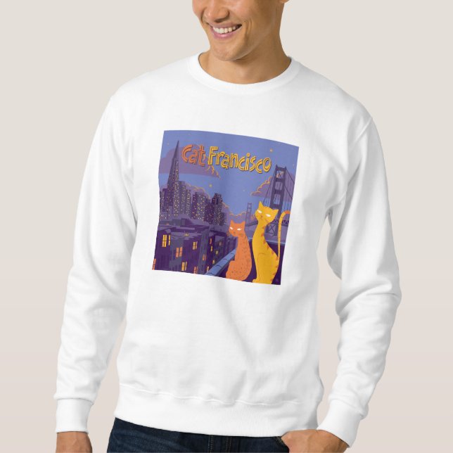Sudadera Cat Francisco (Anverso)
