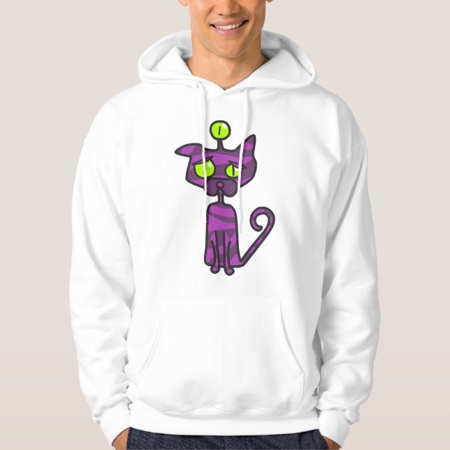 Sudadera Cat Halloween (Anverso)