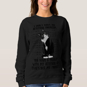 Sudadera Cat I Donu2019t Tiene Un Gato Problema De Actitud