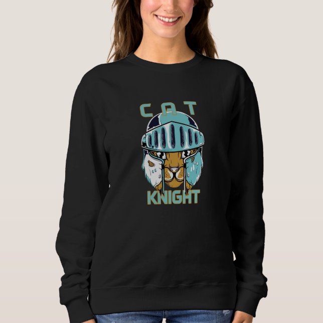 Sudadera Cat Knight (Anverso)
