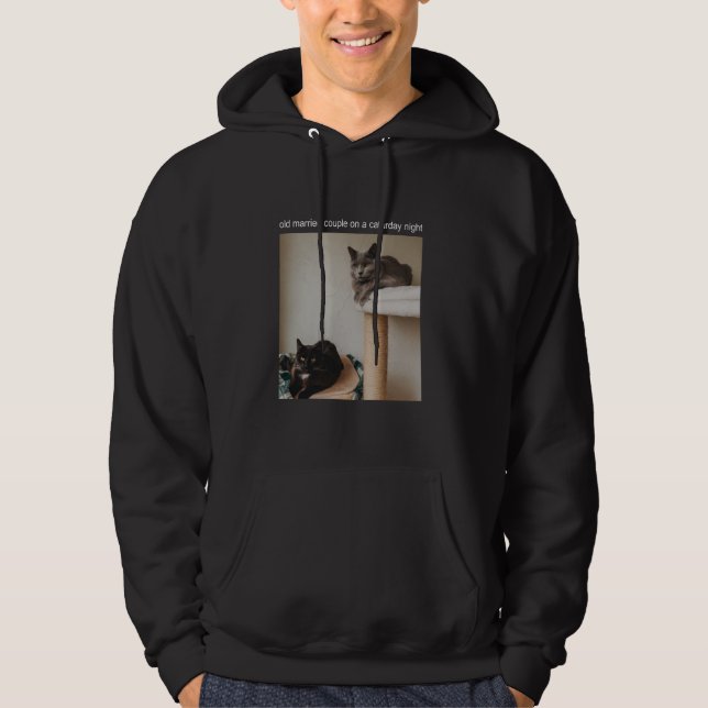 Sudadera Cat Meme Tshirt Silly Cat Funny Kitty Meow Hiss Ki (Anverso)