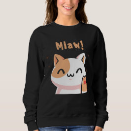 Sudadera Cat Miaw-Kitty-Cute Cat-Funny