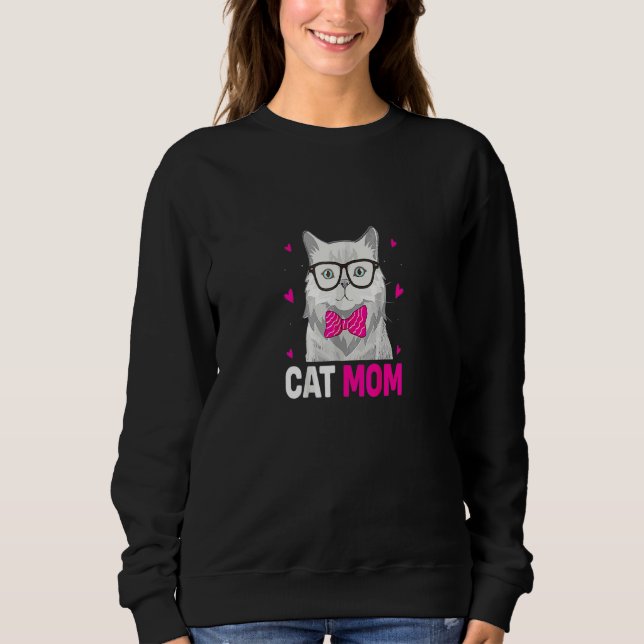 Sudadera Cat Mom 2 (Anverso)