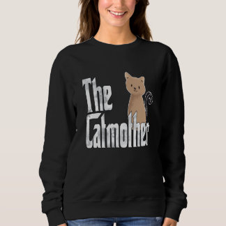 Sudadera Cat Mom Catmother Crazy Cute Cat Mother Kitty Momm