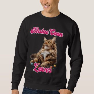 Sudadera Cat Mom MAINE COON LOVER Mainon Propietario