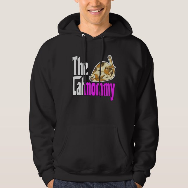 Sudadera Cat Mom The Catmother Crazy Cat Mother Kitty Mommy (Anverso)