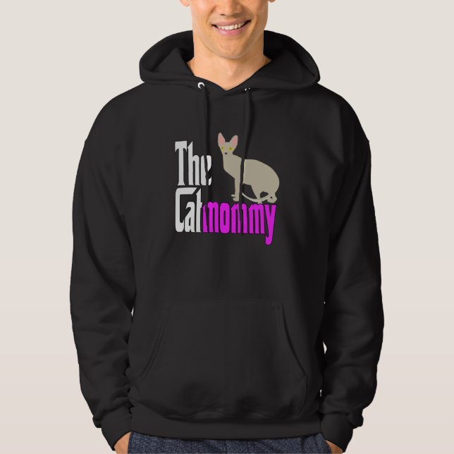 Sudadera Cat Mom The Catmother Crazy Cat Mother Kitty Mommy (Anverso)