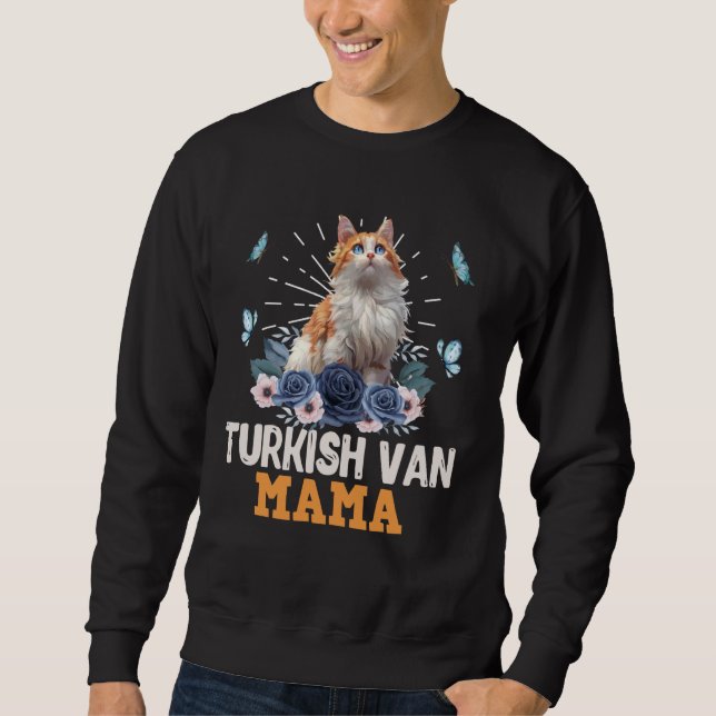 Sudadera Cat Mom TURKISH VAN Mommy TURKISH VAN CAT MOM Turk (Anverso)