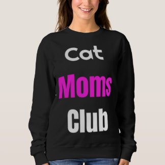 Sudadera Cat Moms Club