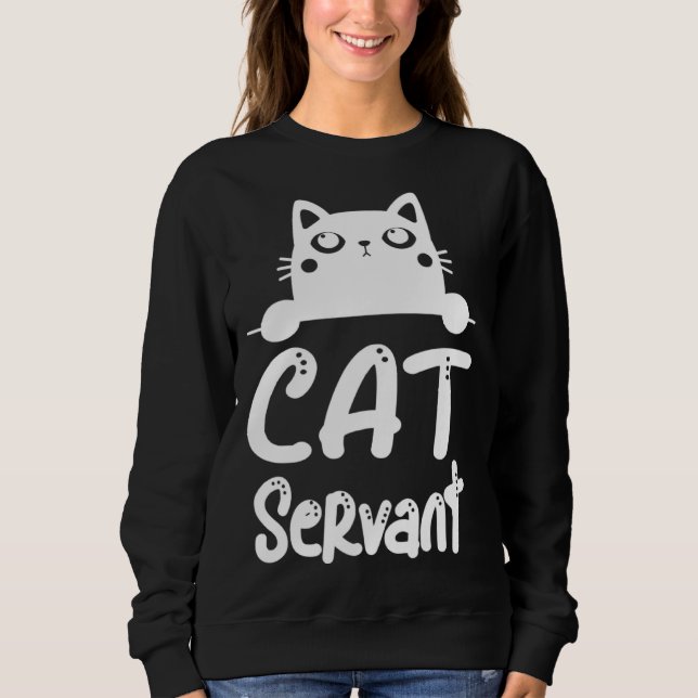 Sudadera Cat operation  cat owner motif (Anverso)