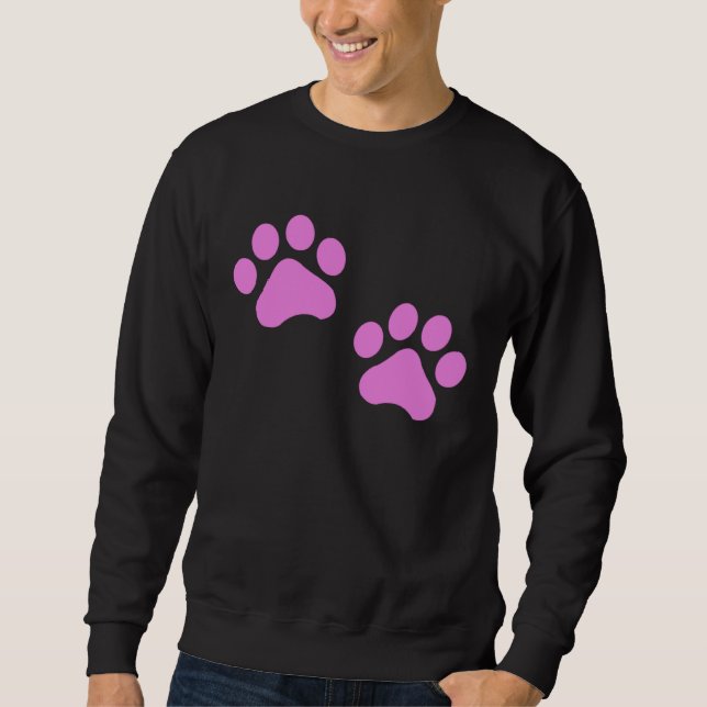 Sudadera Cat Paws  Girl Woman Cat (Anverso)