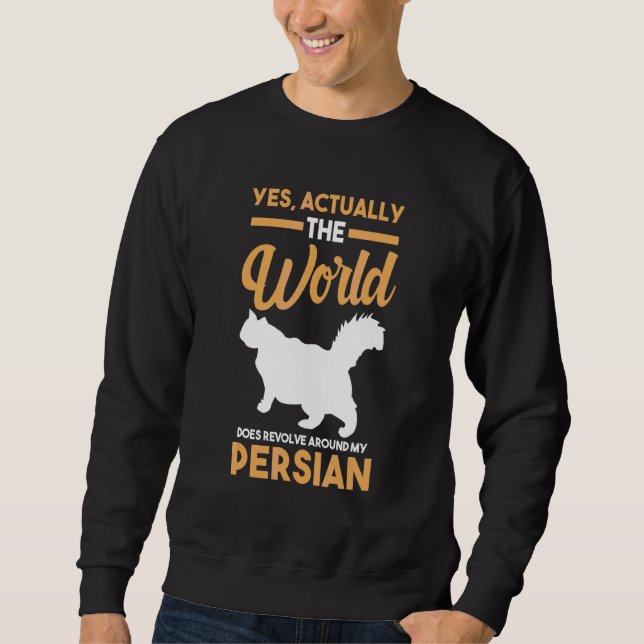 Sudadera Cat Persa 1 (Anverso)