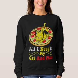 Sudadera Cat Pizza