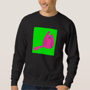 Sudadera Cat Retro Pop Art Gráfico Colorido Meow Cat 3