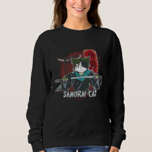 Sudadera Cat Samurai Ninja
