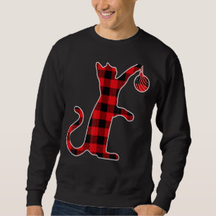 Sudadera Cat Santa Claus Buffalo Navidades de Papas Casas P