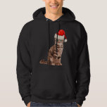 Sudadera Cat Santa Hat Meowy Merry Christmas En Julio<br><div class="desc">Cat Santa Hat Meowy Merry Christmas En Julio</div>